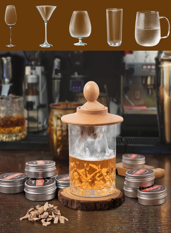 طقم ويسكي مع أداة إغلاق وفلتر، طقم كوكتيل، طقم بار منزلي، تصميم متين على شكل صحن طائر مع فرشاة لأداة الكوكتيل - Image 3